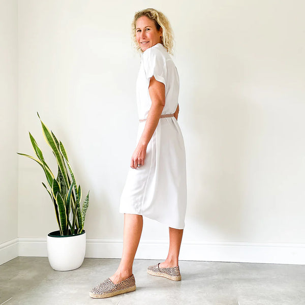 SALE Oversized Shirt Dress - White (ONLY IN SMALL)