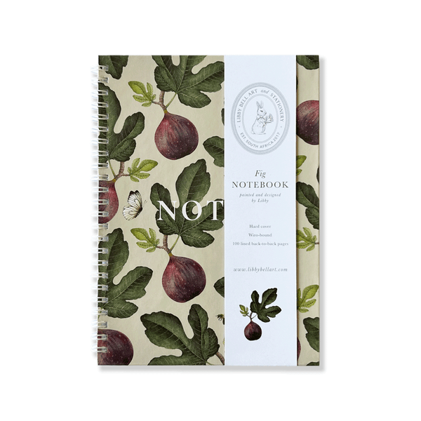 Fig Hardcover Notebook