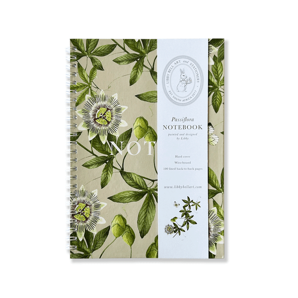 Passiflora Hardcover Notebook