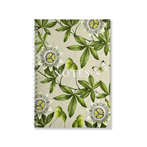 Passiflora Hardcover Notebook