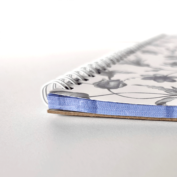 Blue & White florals Weekly Planner Pad