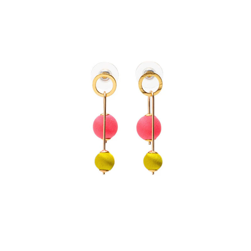 Libra Balls Gold - Coral Lime