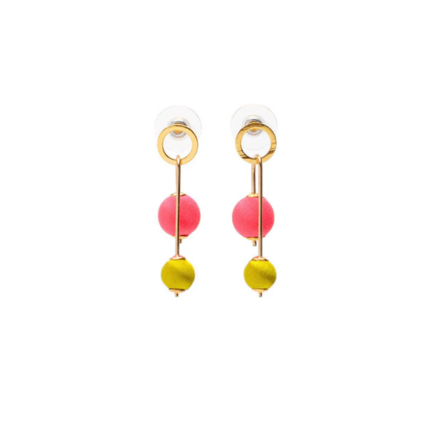 Libra Balls Gold - Coral Lime