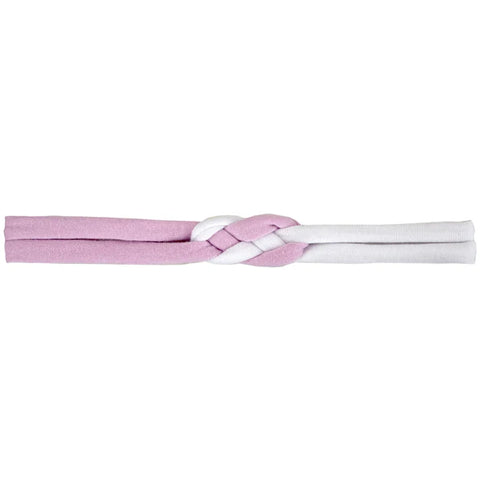 Myang Knotted Headband / Girls - Pink and White