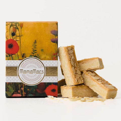 Mamamac's Luxury Shortbread Collection Caramel and Roasted Almonds Shortbread