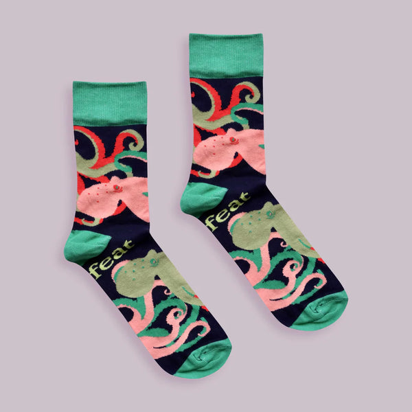 Ladies’ Tangled Octopus socks
