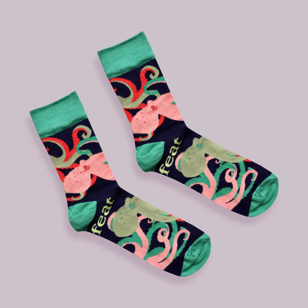 Ladies’ Tangled Octopus socks