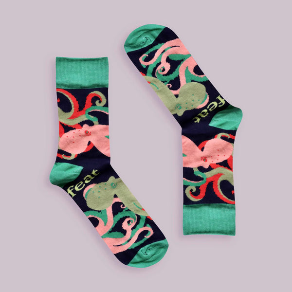 Ladies’ Tangled Octopus socks
