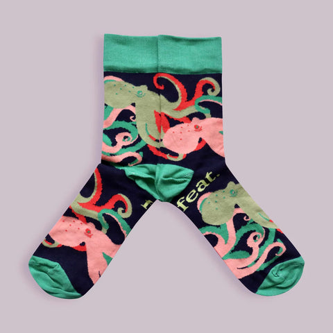 Ladies’ Tangled Octopus socks