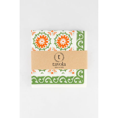 Tavola Biodegradable napkins - Mexican Orange