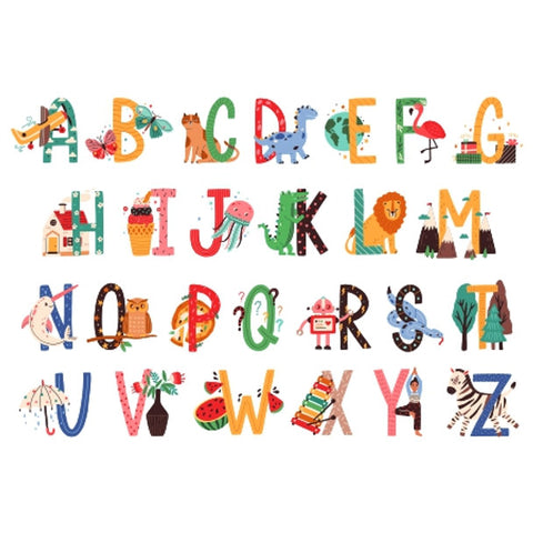 Paper Placemats - Kids Alphabet