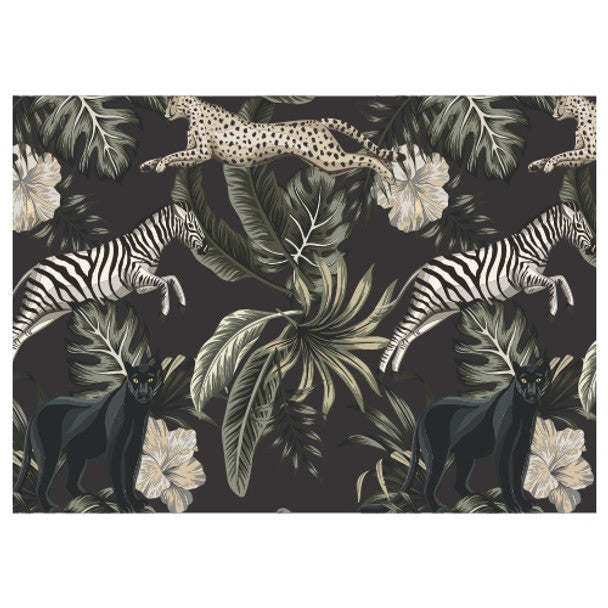 Paper Placemats - Vintage Black Panther