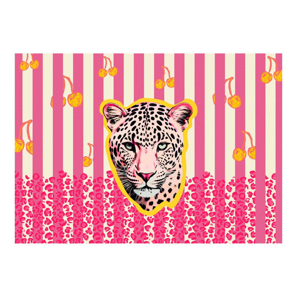 Paper Placemats - Pink Leopard