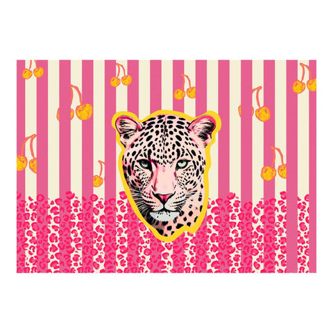 Paper Placemats - Pink Leopard
