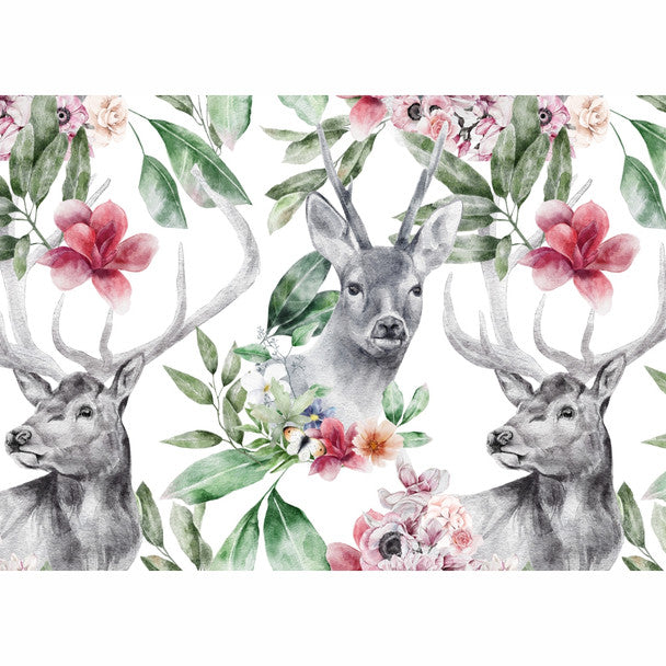 Paper Placemats - Flower Deer
