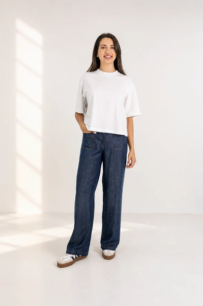 Verona Denim pants with pockets