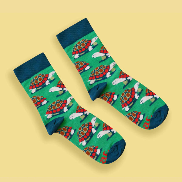 Ladies’ Padloper socks | Leopard Tortoise socks