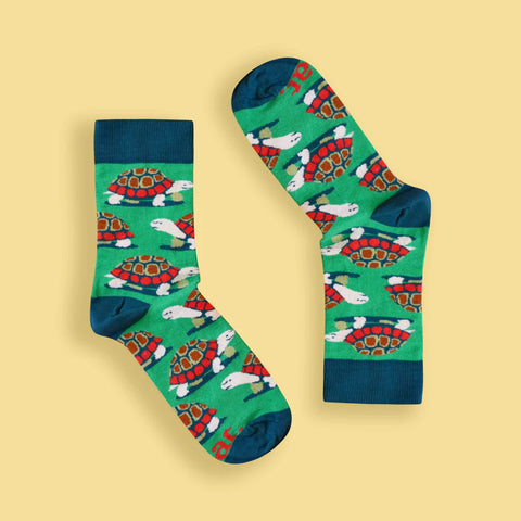 Ladies’ Padloper socks | Leopard Tortoise socks