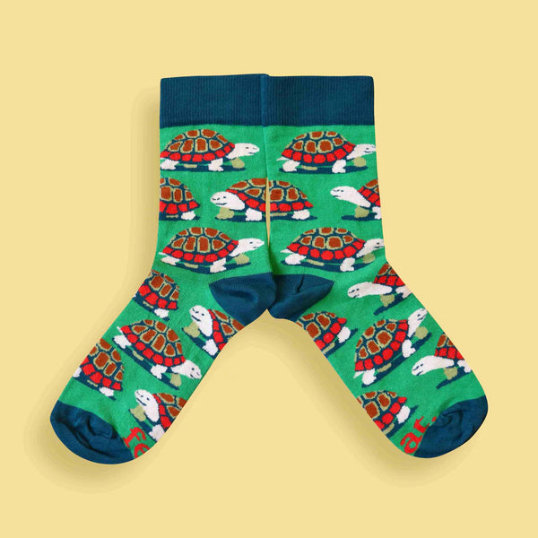 Ladies’ Padloper socks | Leopard Tortoise socks