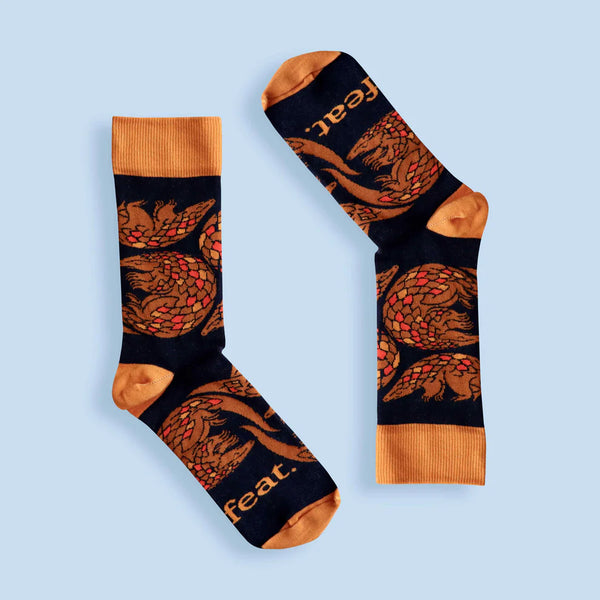 Men’s Pangolin socks | Scaly Anteaters