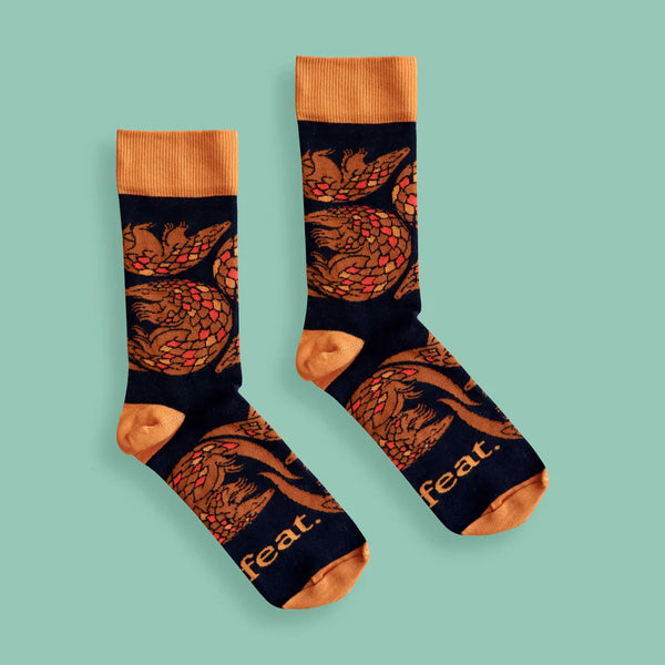 Ladies’ Pangolin socks | Scaly Anteaters