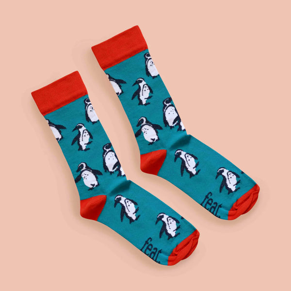 Ladies’ Penguins on Repeat socks | South Africa