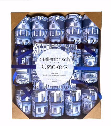 Stellenbosch Delft Christmas Crackers | Set of 5