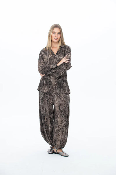 Margot Shirt - Snakeskin