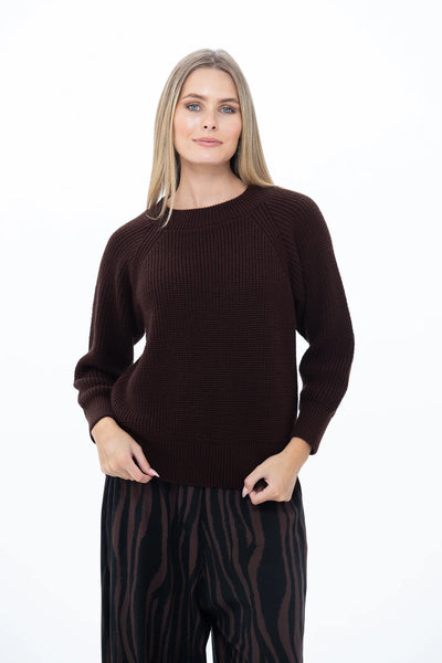 Ruth Knit - Chocolate