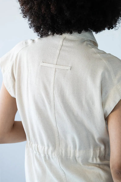 Reese Stone Shirt with Elasticated Waist