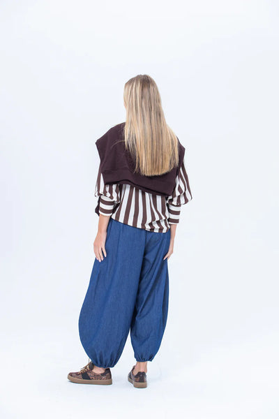 Stella Balloon Pants - Denim