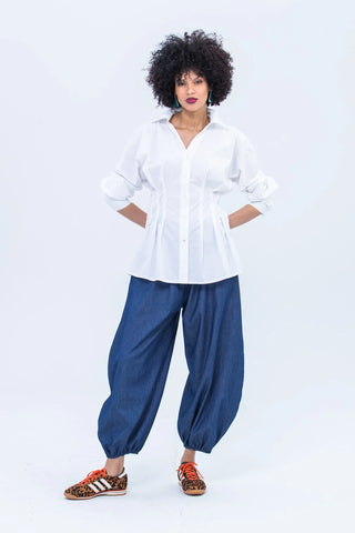 Stella Balloon Pants - Denim