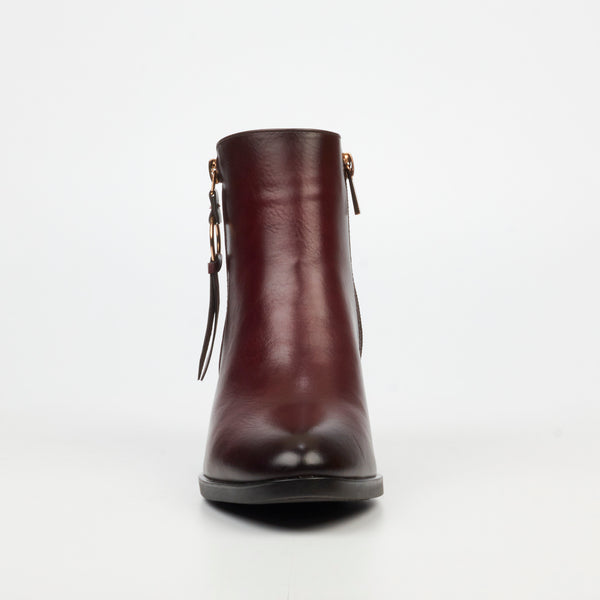 Ankle Boots – Burgundy