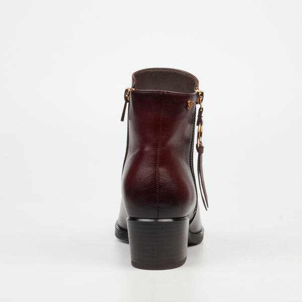 Ankle Boots – Burgundy