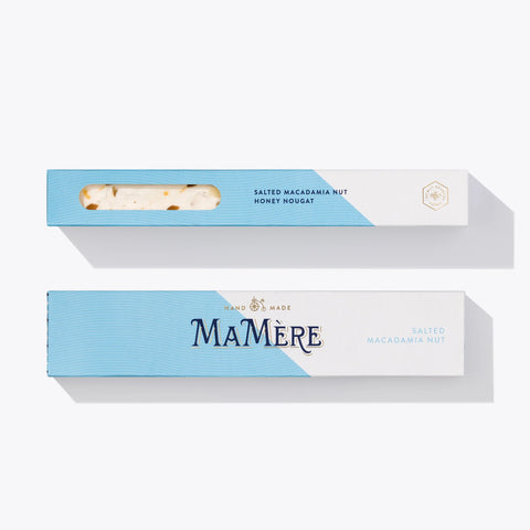 MaMere Salted Macadamia Nut Nougat 100g