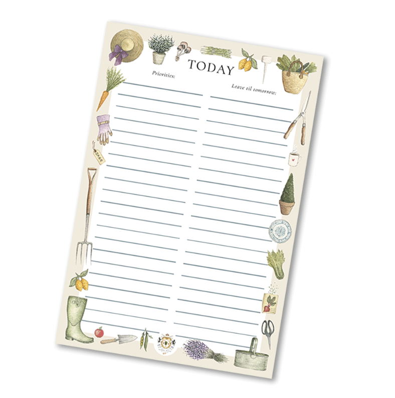 Kitchen Garden Today Notepad