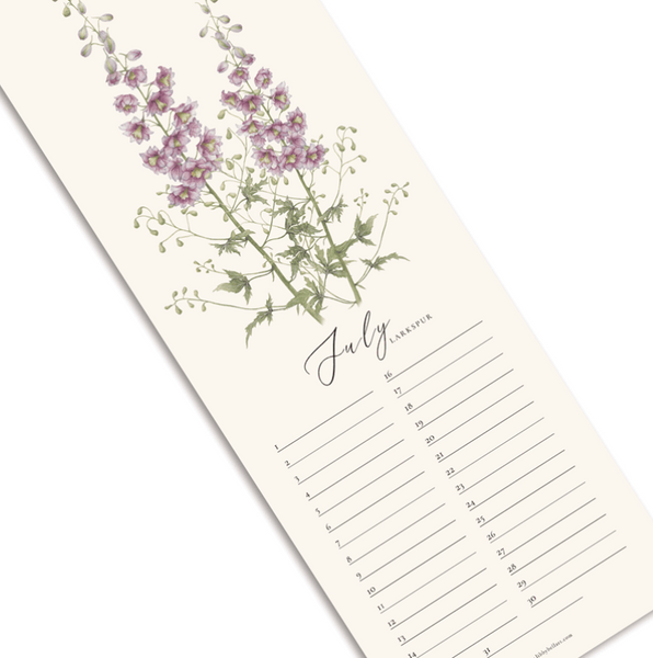 Birth Flowers Birthday Calendar