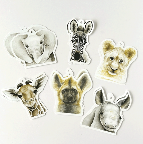 Safari Babies Gift Tags (set of 12)