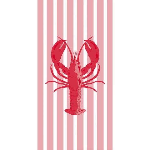 Tavola Biodegradable Slim napkins - Lobster