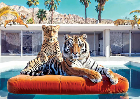 Paper Placemats - Tiger