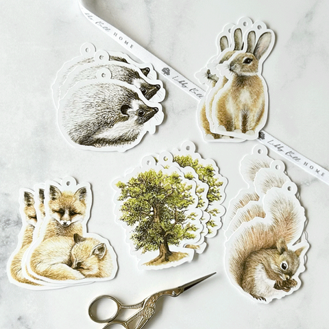 Woodlands Gift tags (set of 15)