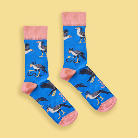 Ladies’ Secretary Bird socks | South African Bird socks