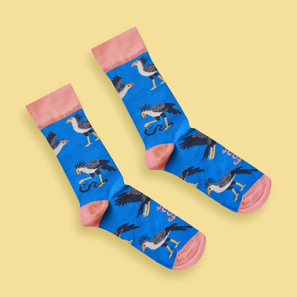 Ladies’ Secretary Bird socks | South African Bird socks