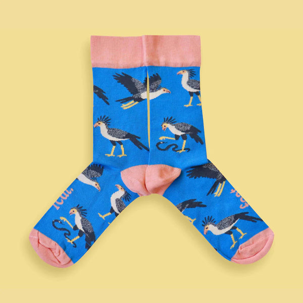 Ladies’ Secretary Bird socks | South African Bird socks