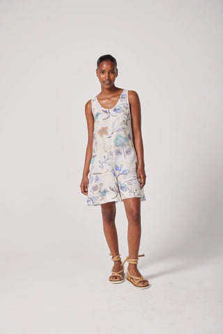 Farrow Playsuit in Pastel Birds