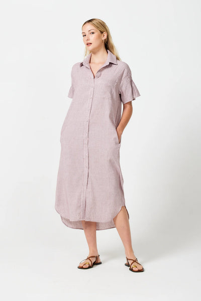 Harlow Linen Shirt Dress