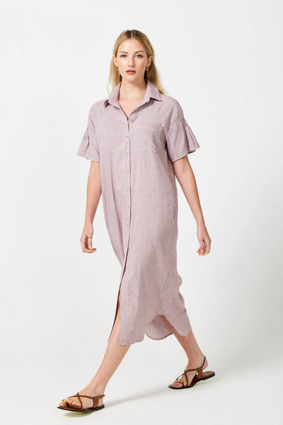 Harlow Linen Shirt Dress