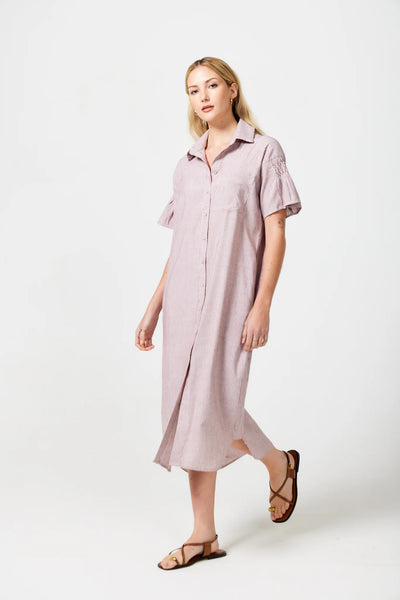 Harlow Linen Shirt Dress
