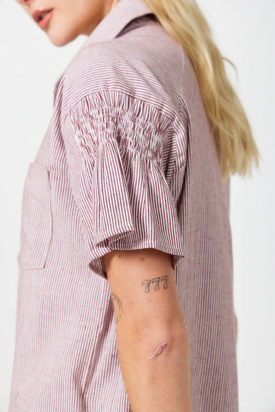 Harlow Linen Shirt Dress