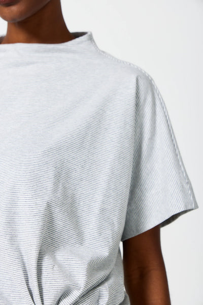 Zuri Short Sleeve Tee - Moonbeam Stripe